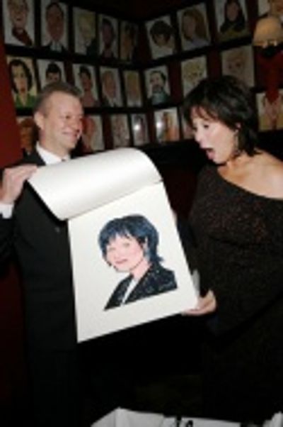 Max Klimavicius and Michele Lee Photo