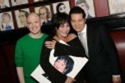 Charles Busch, Michele Lee and Michael Feinstein Photo