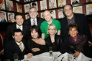 Back: (L to R) Michael Feinstein, Fred Rappoport, Charles Busch and Roger Friedman; F Photo