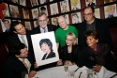 Back: (L to R) Michael Feinstein, Fred Rappoport, Charles Busch and Roger Friedman; F Photo