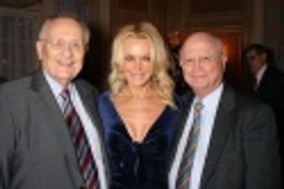 Phil Smith, Tricia Walsh-Smith and Gerald Schoenfeld Photo