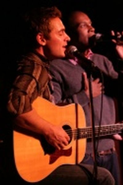 Jonathan Redford and Leslie Odom Jr. Photo