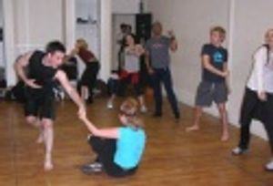 Tyler Hanes in The Manson Trio Photo