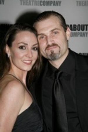 Shannon Lewis and Marc Kudisch Photo