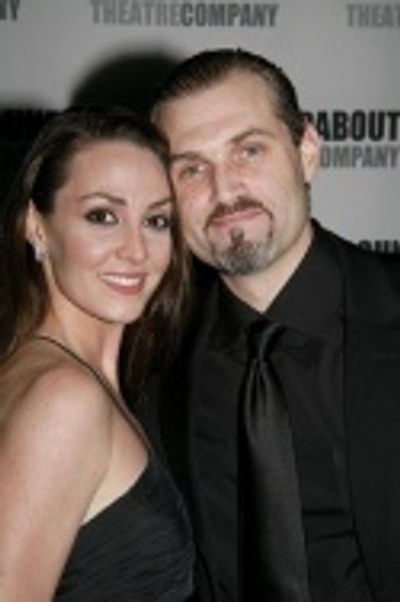 Shannon Lewis and Marc Kudisch Photo
