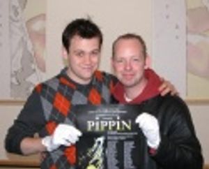 Pippin himself, Michael Arden with Producer Jamie McGonnigal Photo