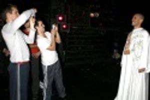 Mike McGowan, Eric Santagata and Dennis Stowe Photo