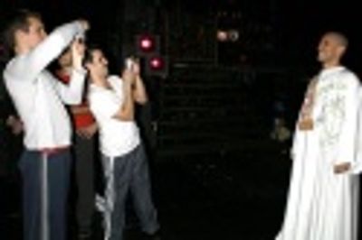 Mike McGowan, Eric Santagata and Dennis Stowe Photo