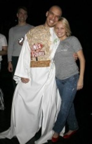 Dennis Stowe and Kristin Chenoweth Photo