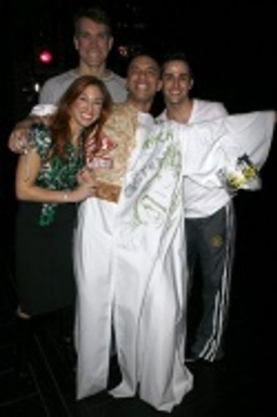 Lorin Latarro, Mike McGowan, Dennis Stowe and Eric Santagata Photo