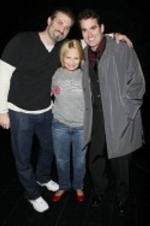 Marc Kudisch, Kristin Chenoweth and Brian D'Arcy James Photo