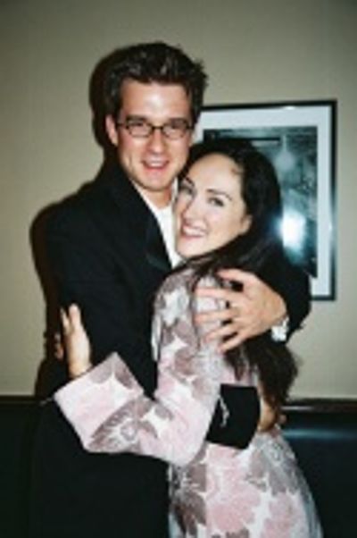 Christian Hebel and Tiffany Haas Photo