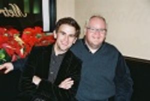 Daniel Reichard and the Metropolitan Room's Lennie Watts Photo