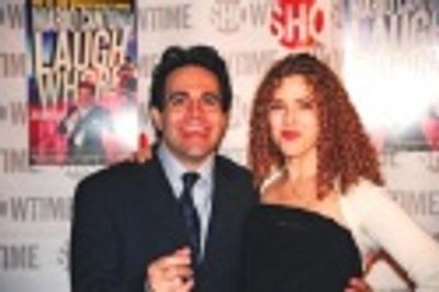 Mario Cantone and Bernadette Peters Photo