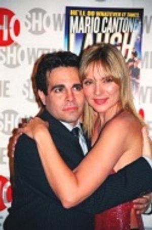 Mario Cantone and Kim Cattrall Photo
