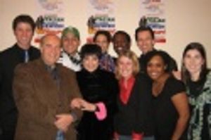 Steve Solomon, Liza Minnelli and the staff of the Little Shubert Theatre Photo