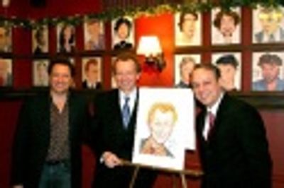 Producer Kevin McCollum, Bob Martin and producer Roy Miller Photo