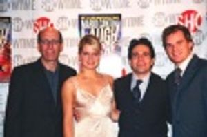 Showtime CEO Matt Blank, Amy Spanger, Mario Cantone and Michael C. Hall Photo