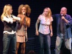 Kelli O'Hara, Asmeret Ghebremichael, Sarah Saltzberg and Jason Kravits Photo