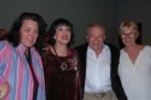 Rosie O'Donnell, Chita Rivera, Jerry Herman and Sharon Gless Photo