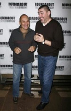 Edward Hajj and Alfred Molina Photo