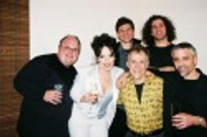 Bottom Row: Kerry Meads (Percussion), Leslie Kritzer, David Lewis (Musical Director), Photo