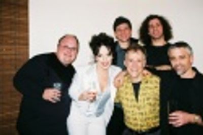 Bottom Row: Kerry Meads (Percussion), Leslie Kritzer, David Lewis (Musical Director), Photo