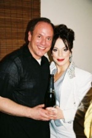 Leslie Kritzer with her voice teacher D. Michael Heath Photo