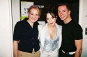 Leslie Kritzer with her assistant Stacey Grabowski and David Hyland (Hair & Make-up) Photo