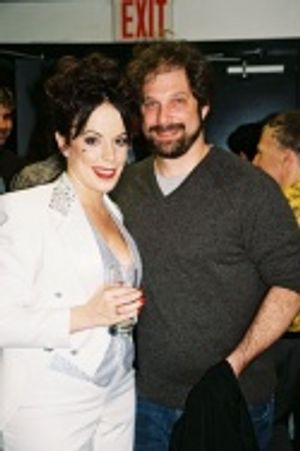 Leslie Kritzer and Kurt Deutsch (Sh-K-Boom/Ghostlight Records President) Photo