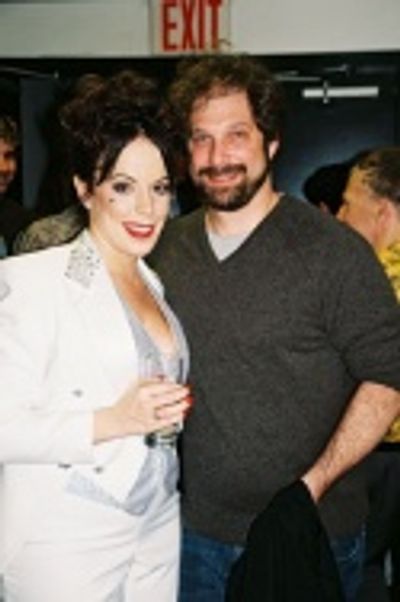 Leslie Kritzer and Kurt Deutsch (Sh-K-Boom/Ghostlight Records President) Photo
