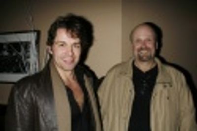 Julian Ovenden and pianist Paul Ford Photo
