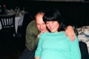 The expectant parents, Peter and Ann  Photo