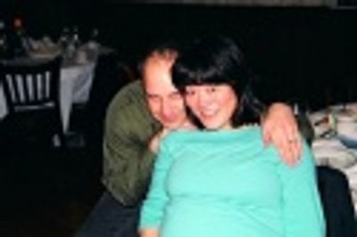 The expectant parents, Peter and Ann  Photo