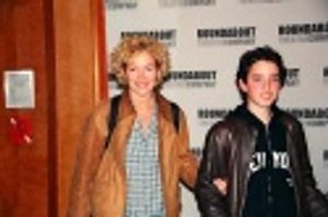 Amy Irving and son Gabriel Photo