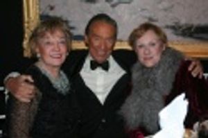 Camille Lavington, Mike Wallace and Tammy Grimes Photo