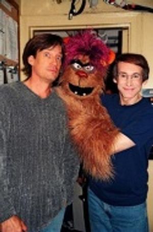 Kevin Sorbo, Trekkie Monster and Rick Lyon Photo
