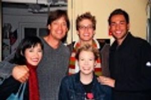 Ann Sanders, Kevin Sorbo, Barrett Foa, Zachary Levi and Jennifer Barnhart Photo