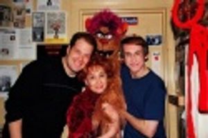 Jordon Gelber, Carol Lawrence, Trekkie Monster and Rick Lyon Photo