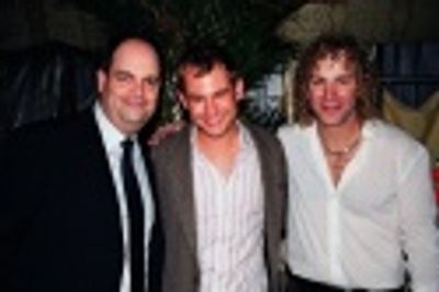 Brad Oscar, Chad Kimball and David Bryan Photo