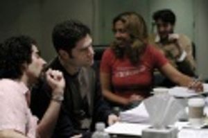 Alex Lacamoire, Tom Kitt, Amanda Green and Noah Cornman Photo