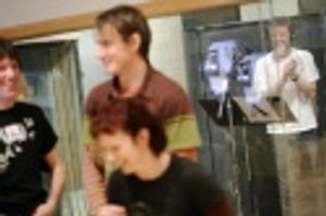 High Fidelity cast members, including Christian Anderson, Kirsten Wyatt and Will Chas Photo