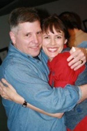 Steve Beckler (Stage Manager) and Emily Swallow Photo