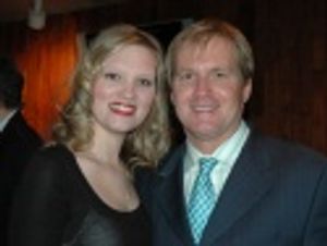 Executive producer Tom McCoy and daughter Katie Photo