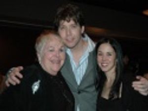 Mary Jo Catlett, James Barbour and fiancee Dana Stackpole Photo