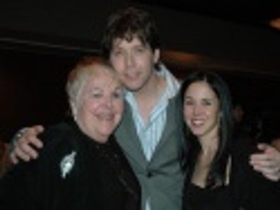 Mary Jo Catlett, James Barbour and fiancee Dana Stackpole Photo