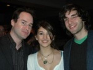 La Mirada Theatre Associate Director Brian Kite, Sheila Vand and Joaquin Pastor Photo