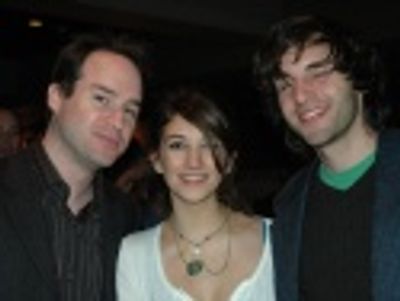 La Mirada Theatre Associate Director Brian Kite, Sheila Vand and Joaquin Pastor Photo