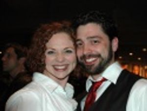 Kristen Beth Williams and cast member Joseph Sark (swing) Photo