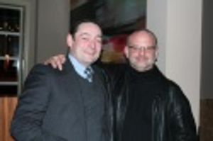 Michael Stotts (Hartford Stage Managing Director) and Michael Wilson (Hartford Stage  Photo